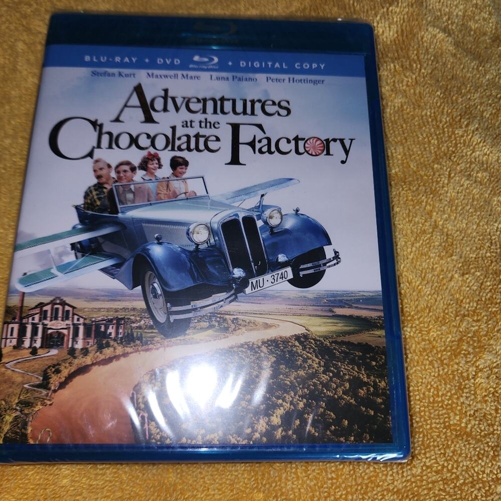 Adventures at the Chocolate Factory Blu-Ray & DVD AKA Papa Moll Brand New Sealed
